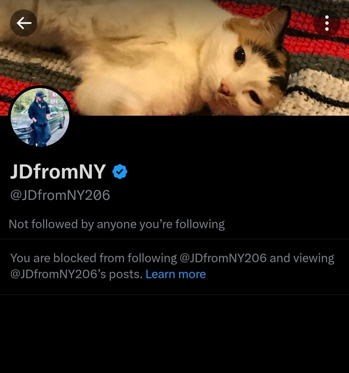 My TL has actually been quiet. Then I realized this happened! Lol! #JDfromNY is softer than Phil Brooks Triceps!