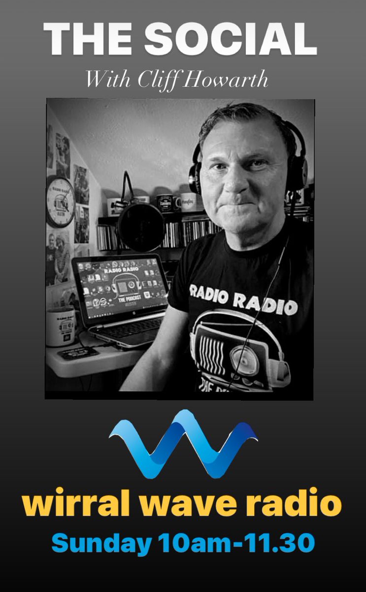 New show starts this Sunday on Wirral Wave Radio. Some memories from the past six decades and a sprinkling of power pop and local unsigned bands. #Listen