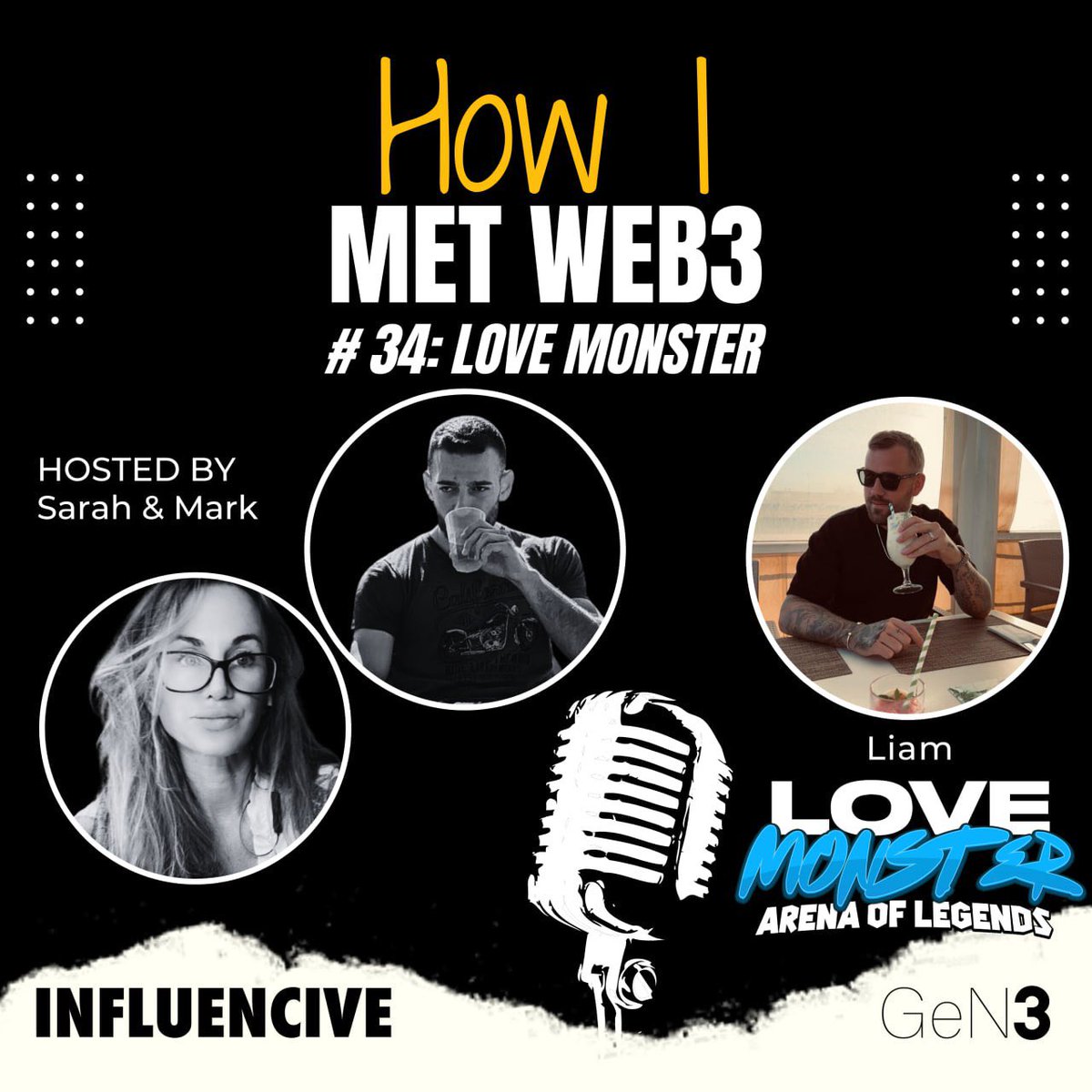 🎙️#34: Love Monster @block_editor and @mhl_eth interview @iamliamlove of @PlayLoveMonster discussing his background, project development, and the upcoming token launch. 😈 Listen/subscribe: open.spotify.com/episode/7qqPBy…