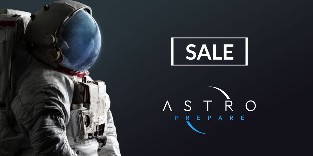 To celebrate the last week of @NASA Astronaut applications, maximize your preparations by becoming an Astro Prepare member for only $𝟐𝟓 🚀 AstroPerform.com #AstronautSelection #NASASelection #BeAnAstronaut