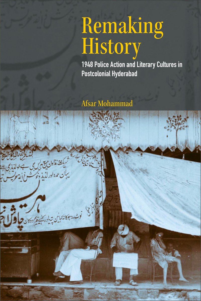 I'm very happy to share that my book 'Remaking History: 1948 Police Action and the Muslims of Hyderabad,' (Cambridge University, 2023) is now available in Cambridge core series and it's open access. Please feel free to download and share your feedback! cambridge.org/core/books/rem…