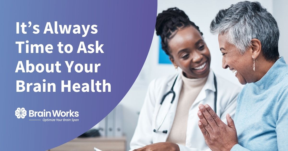 Only 1 in 4 respondents to a recent @McKnightBrain1 survey have talked to their doctor about brain health. Talking to your doctor is a great way to be proactive about maintaining your brain health. Learn more & get tips to start the conversation here: McKnightBrain.org/BrainWorks.