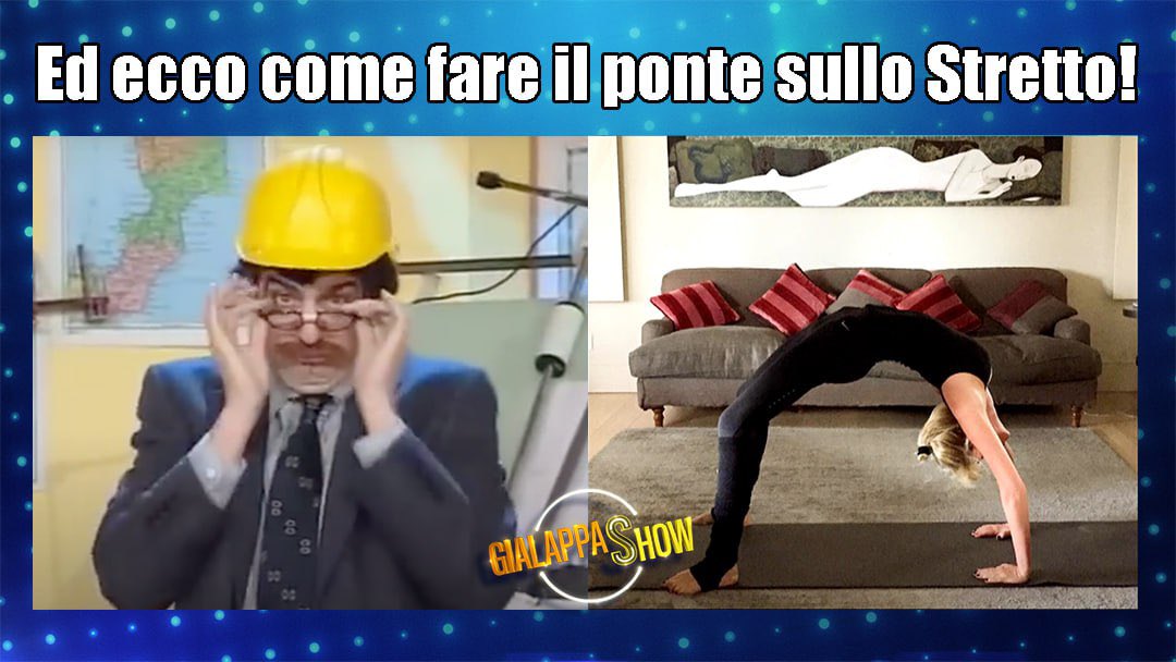 L’Ingegner Cane approva 👍 #GialappaShow