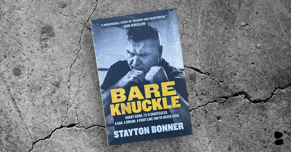 Gloves are OFF! 🥊💥 Get ready for 4/23: #BAREKNUCKLE by @StaytonBonner dives into the thrilling world of #BobbyGunn! 👊🏼 Preorder now👇🏼 Amazon: buff.ly/3TdFOwt B&N: buff.ly/3TbPqrs Apple: buff.ly/49vrvsU Indie: buff.ly/3Tir2EU