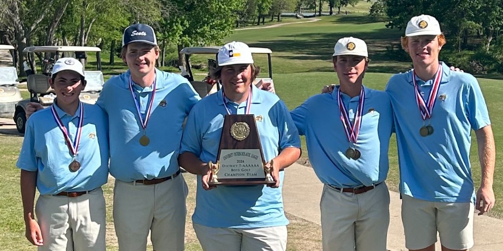 Congratulations to the HP Golf Team for winning the District Championship by 27 strokes!  #GOSCOTS