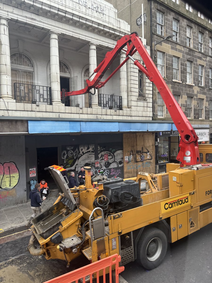 Spotted them working on the old southside Odeon building this morning. Be great to see it back in use. Fond memories of watching Superman 3 in here and being so frightened at Robot Lady I spewed popcorn and Ribena down myself. Happy times