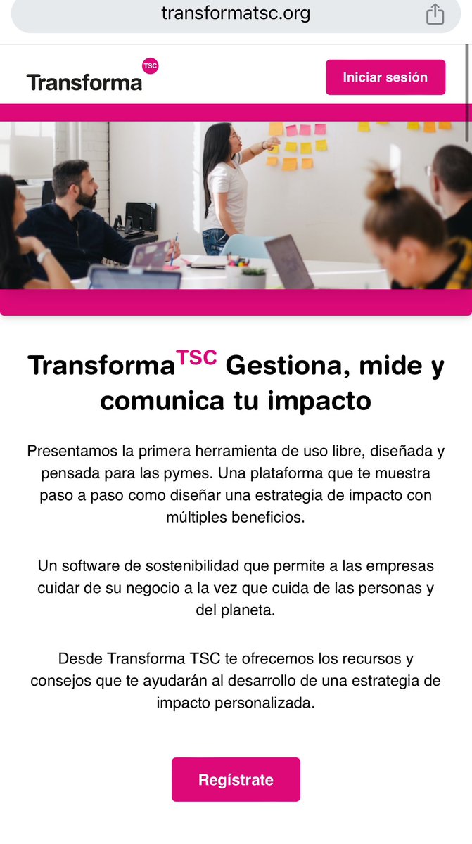 60500€ de dinero público para la web de Transforma TSC de Begoña Gómez y no cumple ni siquiera la ley. Entras y ni avisa de Cookies ni sobre la Ley de Protección de datos.