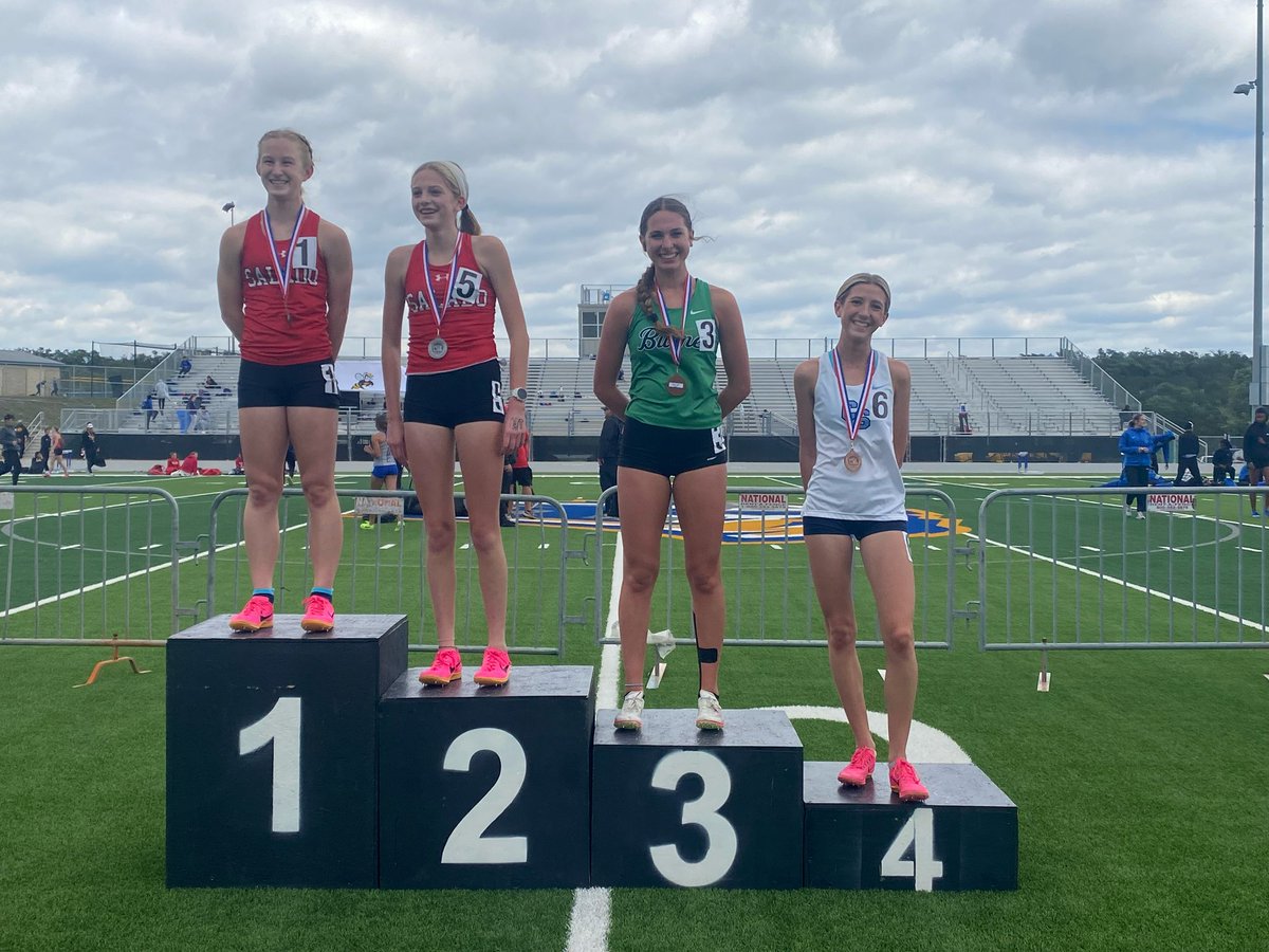 Timber gets 4th in the 800 and advances to Regionals! @cscougarsports