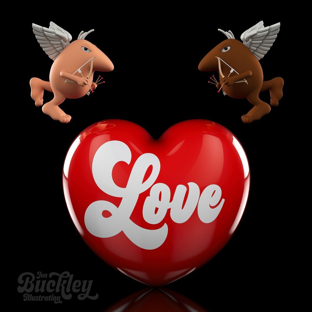 ❤️

#love #cupid #angel #heart #character #3dcharacter #characterdesign #characterart #cuteart #jonbuckleyillustration #digitalart #digitaldrawing #3dart #3dartist #animation #mascot #illustration #editorialillustration #render #3d #C4D #freelanceillustrator #illustrationartist