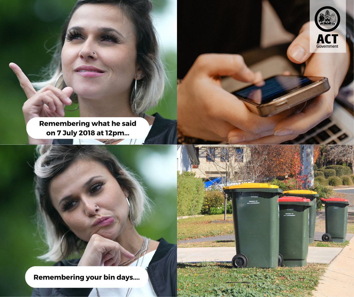 Can't remember your bin days? We've got you! 🗑️ You can check when your bins are collected by visiting the City Services website and selecting your suburb in the dropdown menu. See the collection calendar here: cityservices.act.gov.au/recycling-and-…