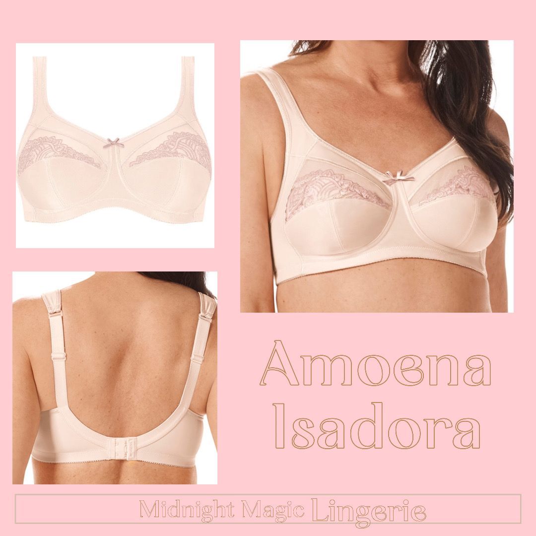 Achieve excellent lift and support with the Amoena Isadora Wireless Pocketed Bra in Rose Mauve. Its pocketed design accommodates breast forms and its wirefree construction ensures comfort. The straps widen at the shoulders and are adjustable🌹 
#rose #amoena #pocket #breastcancer