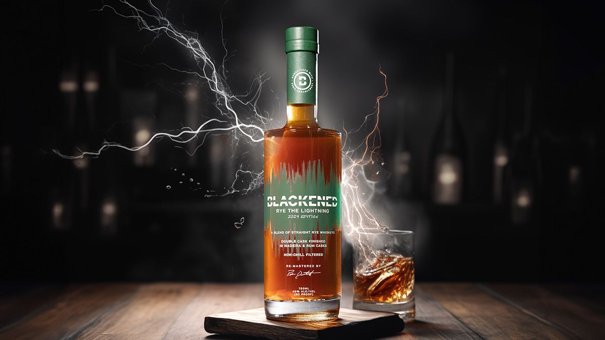 The crown jewel of the Blackened portfolio, Rye the Lightning, the name a cheeky riff on “Ride the Lightning,” one of Metallica’s popular albums was intended as a one-off. Blackened has opted to give it an encore in 2024 with a second batch on the way. bit.ly/43QUBAV