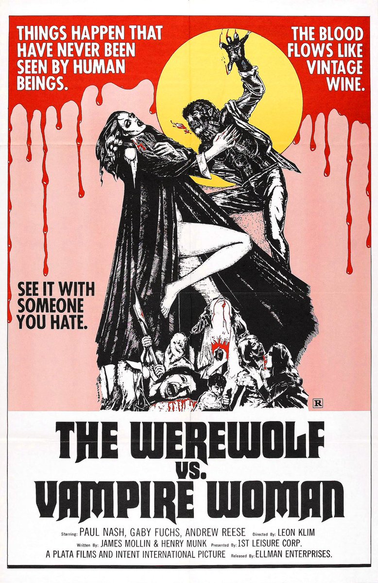 Far out, daddy-o! This week, unleash the cult classic 'The Werewolf vs the Vampire Woman' (1970) with Paul Naschy that started the Spanish horror boom. Swing by for this killer flick if you dare 😱 #offbeatcinema #horror #werewolf #vampire