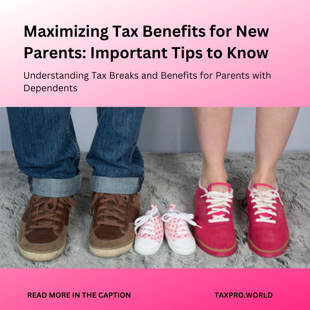 Adjust your withholding and put more money back in your paycheck! Parents with dependents may qualify for various tax breaks that can lower their tax bills and increase refunds. Here are additional details: bit.ly/3U3Lppr  
#Parenting #TaxBenefits #TaxBreaks #NewParents