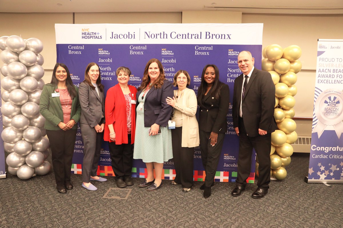 Our Beacon Award ceremony was a huge success! Congratulations to our Cardiac Catheterization Lab Team, Neonatal Intensive Care Unit, and Cardiac Critical Care Unit for earning the Beacon Award! Your dedication and excellence in patient care shine brightly.🏆 #JacobiNCBStrong