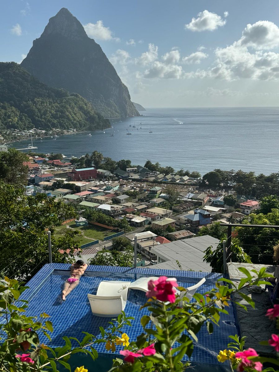 Is this one of the best views of the Caribbean Sea?

Soak up the glorious sun rays from our #TopOfTheResort pool while the world goes by. 

#beautifulplace #caribbean #caribbeantravel #greenfigresort #letherinspireyou #SaintLucia #StLucia #boutiquehotel ⁠