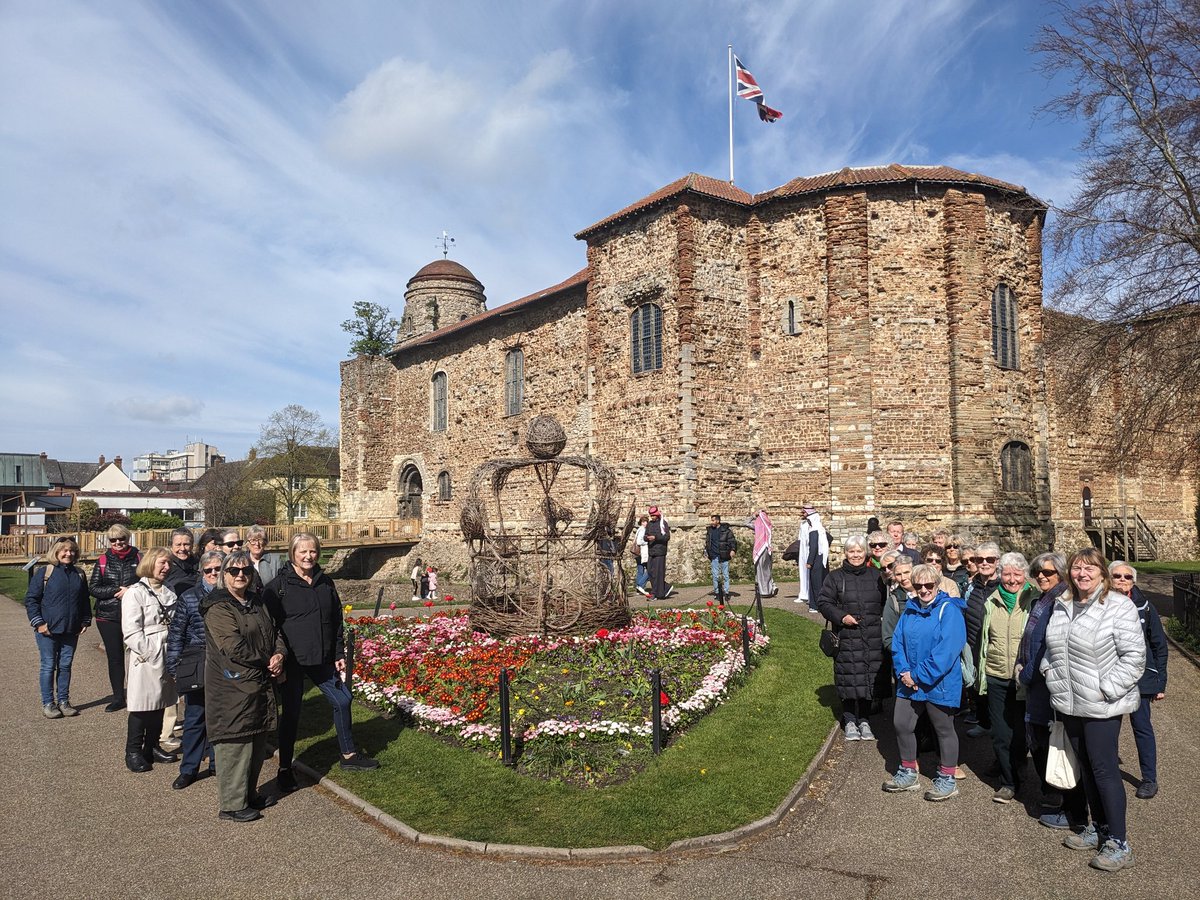 Thanks @WIEssex for arranging this excellent guided walk of #Colchester today! #EssexWI @VisitColchester