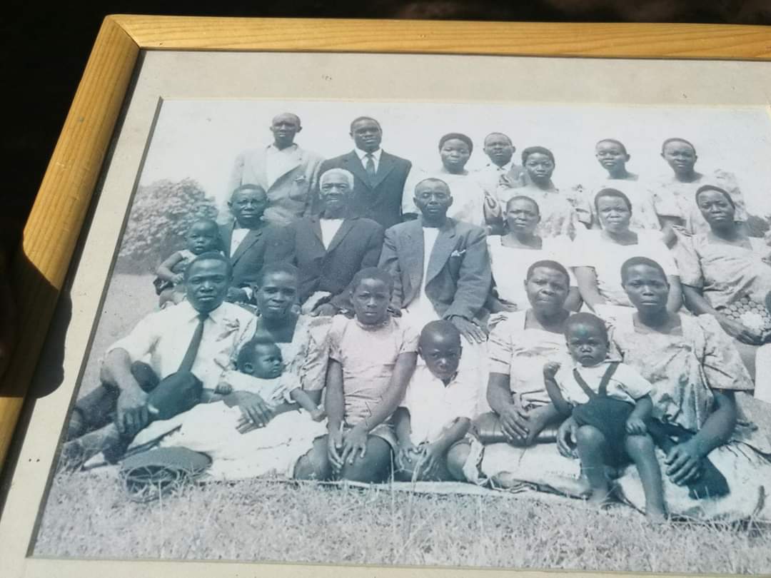 History. This is the day my late dad, seated- 3rd from left, married my late mother Eseza after they had lived togeher for close to 30 years. Those who have been wondering why I like the breast hankie, now you know.