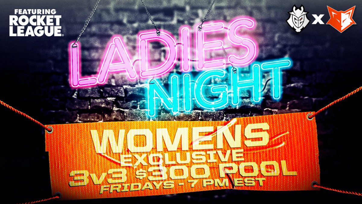 Register NOW for Stride Ladies Night #4! ⚽️🚗 G2 Stride Luna took home the crown last week, can you and your squad take em down? 🔥 Register: start.gg/ladiesnight4