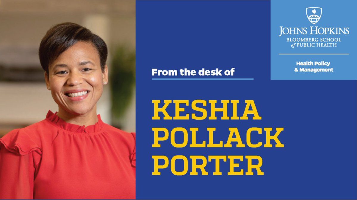 For this month's reflection, HPM Chair Dr. Keshia Pollack Porter talks about the importance of using policy to address climate change, especially given the number of health inequities that extreme weather conditions would continue to exacerbate: linkedin.com/pulse/protecti…