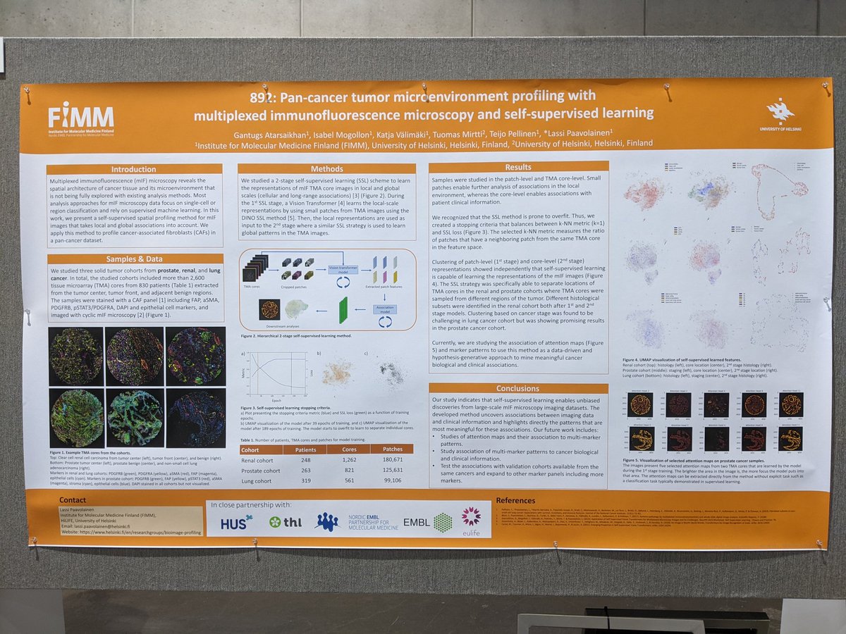 First time at #AACR24. Great week in the conference and with colleagues. I presented the following poster.