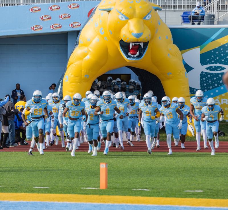 After a great conversation with coach Graves, I’m blessed to have received a spot on Southern University❤️ #GOJAGS24