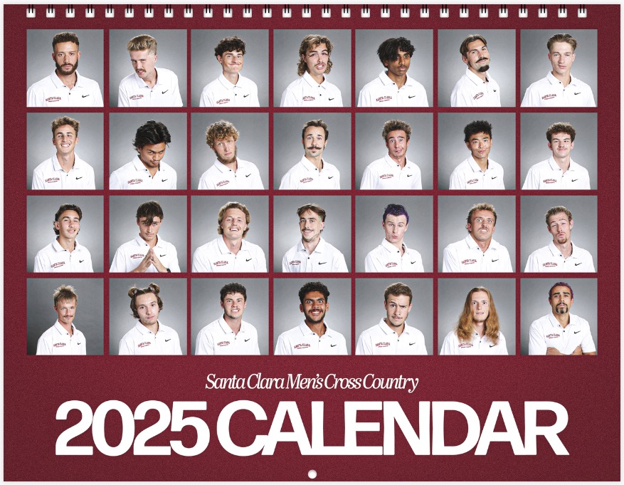 Anyone that donates to our men's program today for Day of Giving will get a copy of the 2025 calendar featuring our INCREDIBLE head shots! Donate here➡️ givingday.scu.edu/mxc #StampedeTogether #AllinforSCU