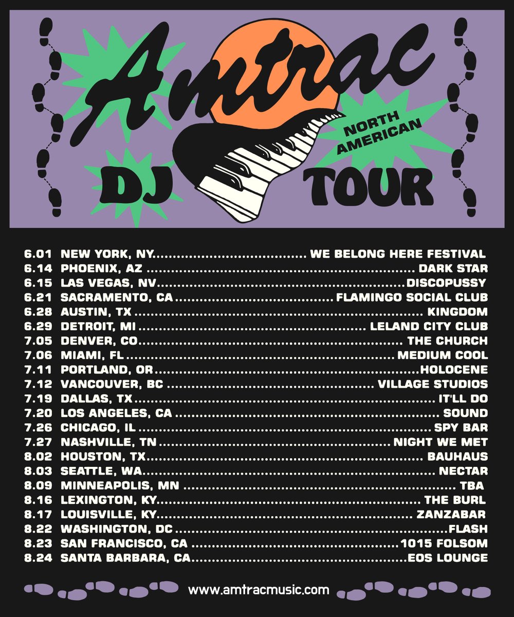 💥 NORTH AMERICAN DJ TOUR 💥 I have sooo much music on the way & can’t wait to share some special nights with you 💕