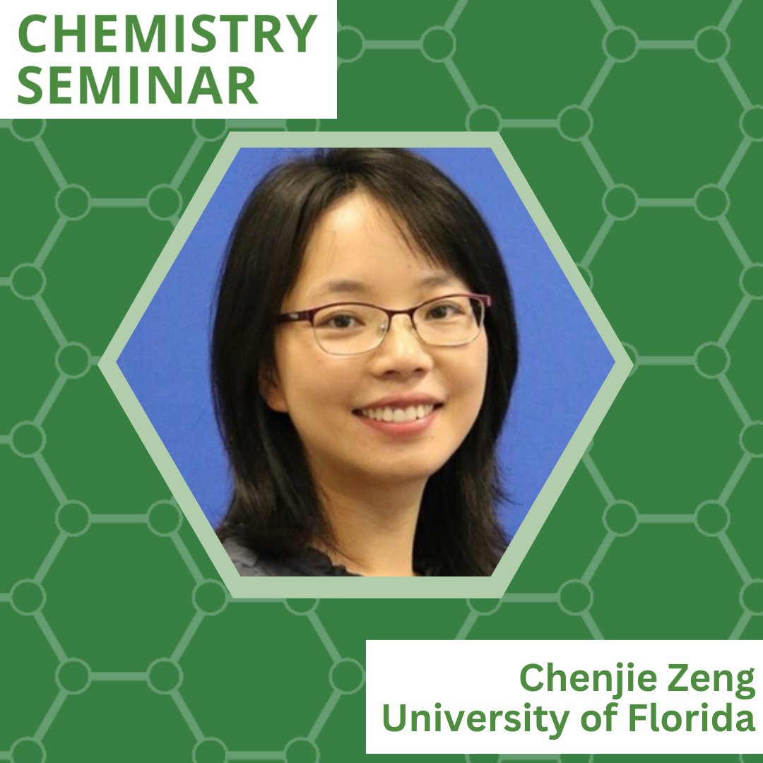 Our next seminar guest is a department alumnus:

Chenjie Zeng
University of Florida

Transformative synthesis of semiconductor nanoclusters with atomic precision

Host: Rongchao Jin
Friday, April 12, 2024
12:30 p.m.
Mellon Institute Conference Room