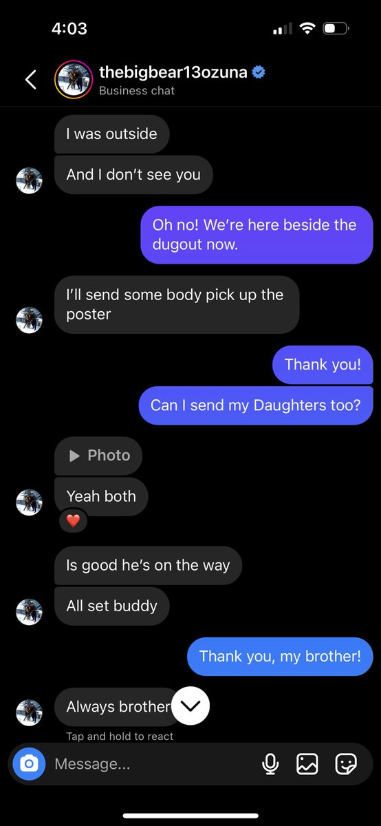 Dano in the Braves Hat tweet media