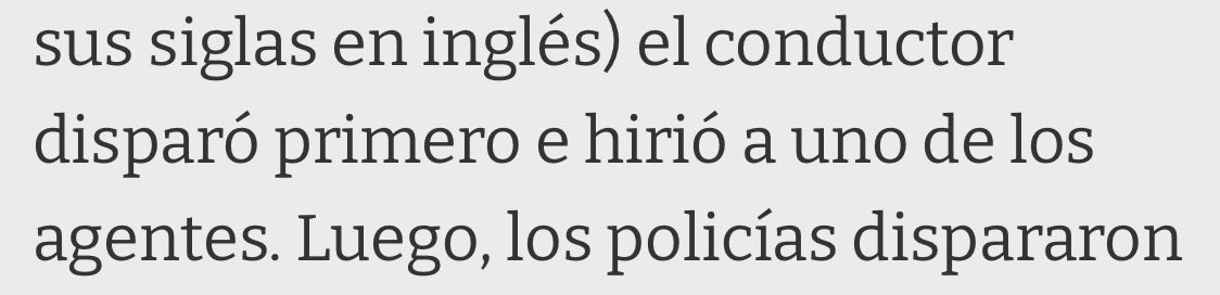 ElTrumpista's tweet photo. @elpaisuy Se saltearon un pequeño detalle, era un criminal y les disparó primero. https://t.co/fKVAXwPKAW