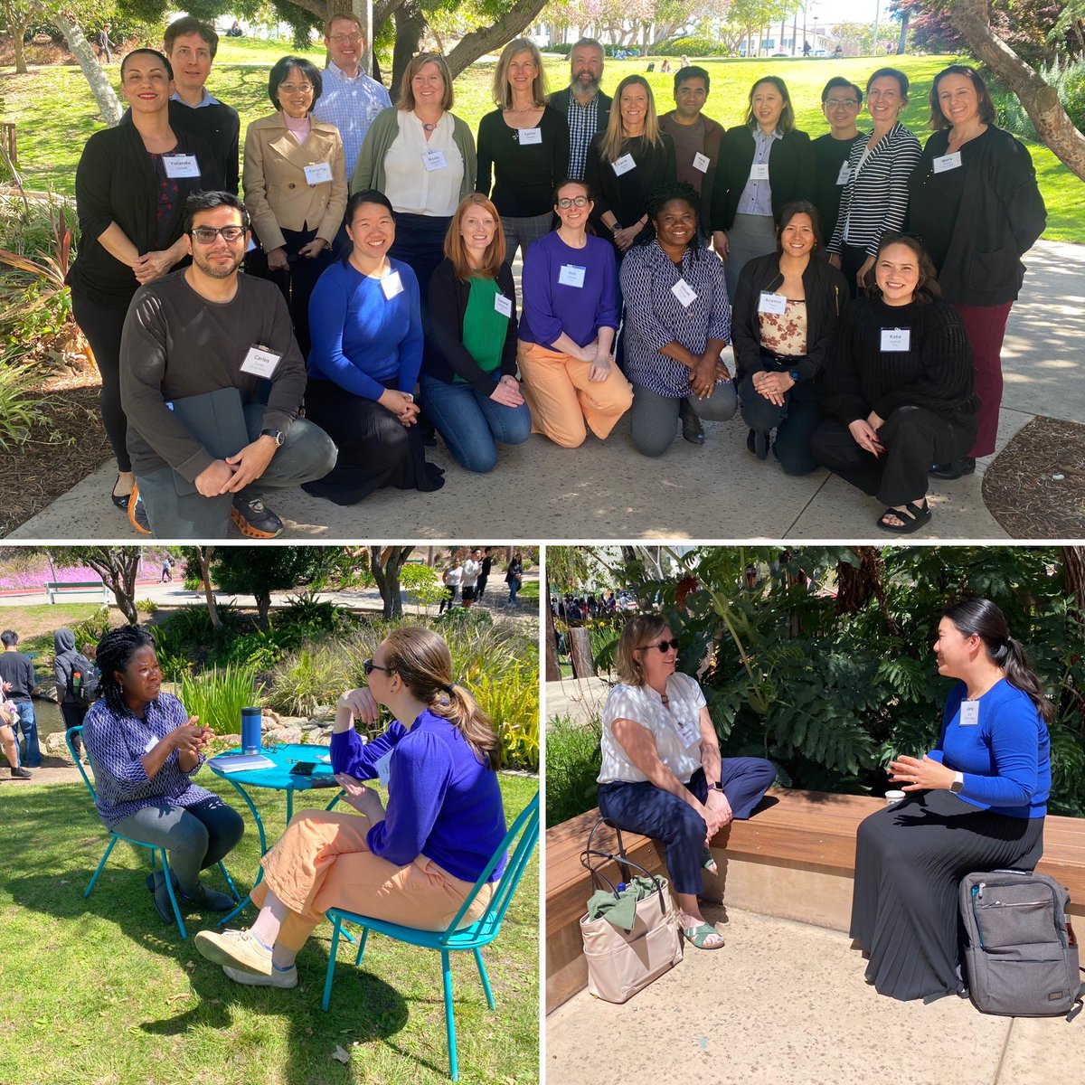 A wonderful @ACS_Research grantsmanship workshop @SDSU. A fantastic presentation by @lopanik followed by 1-on-1s by a fish & turtle pond. Such a beautiful setting to meet w/ an enthusiastic & talented group of cancer researchers. Thanks to @AmericanCancer staff for the assist.