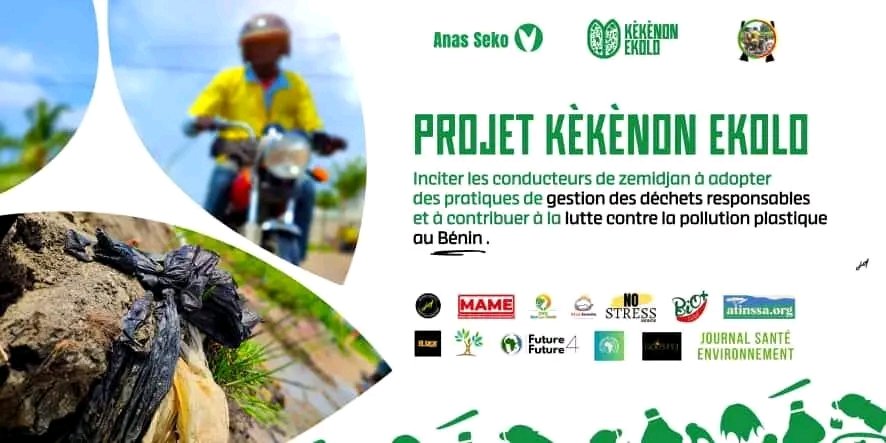 Partenaires, sponsors proclamez-vous ! Inciter les conducteurs de zémidjan à adopter des pratiques de gestion des déchets responsables et à contribuer à la lutte contre la pollution plastique au Benin. #MAME soutiens @anas_seko229 pour son projet : #KÈKÈNONÉKOLO 

Et vous ?