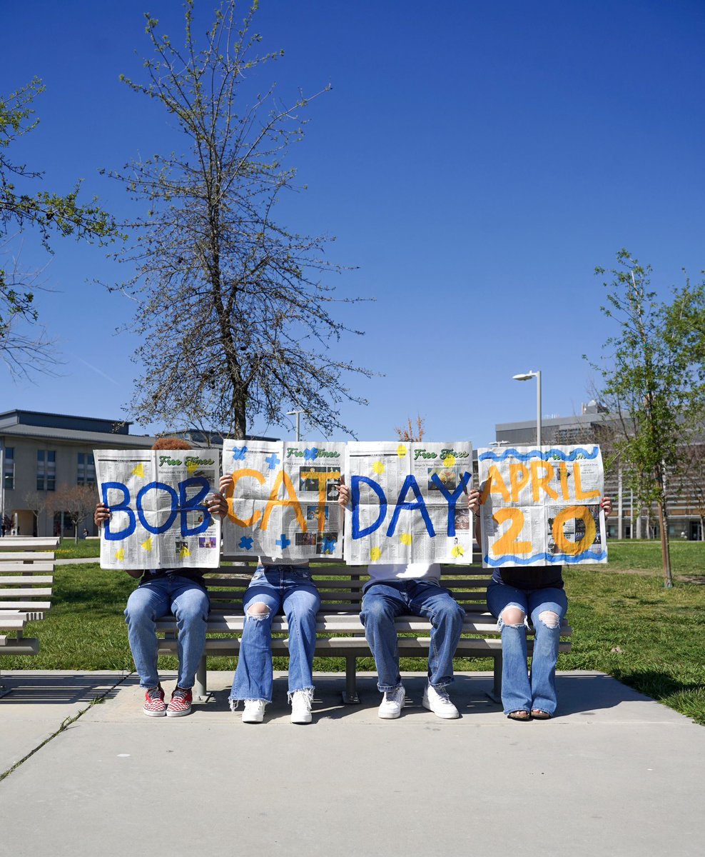 Extra, Extra! 🗞️ Bobcat Day is coming up on Sat., April 20th, and we can’t wait to see you there! Come check out UC Merced to take tours, meet with faculty, discover student clubs and organizations, and much more! #BobcatDay24 Click the 🔗 to learn more! ucm.edu/qAzjlG