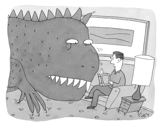 The Panel’s selected winners for #newyorkercartoons #CaptionContest 892: 1. 'Maybe I'll read you a story about asteroids when you get a little older.' 2. 'Then George and the dragon worked out their differences amicably.' 3. 'I told you, a thesaurus is not what you think it is.'