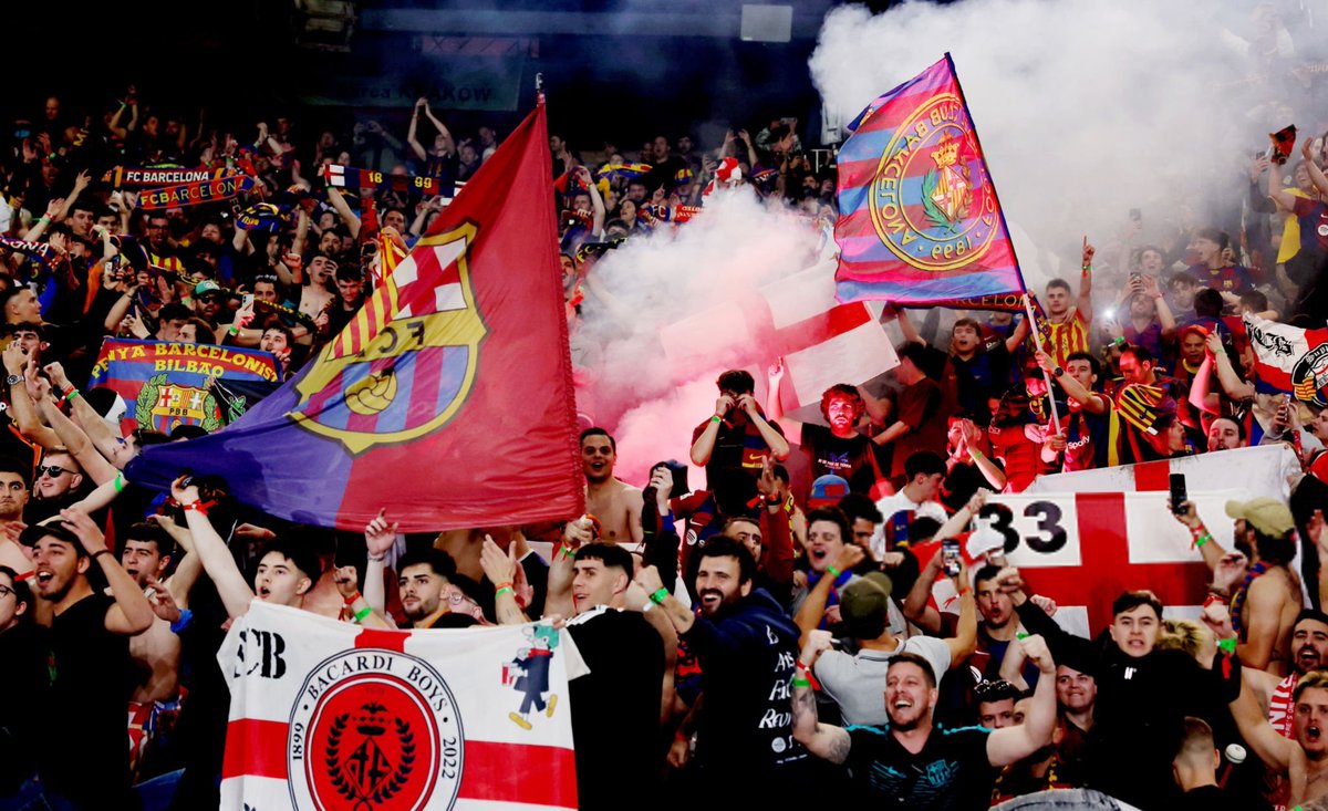 FCB World tweet media