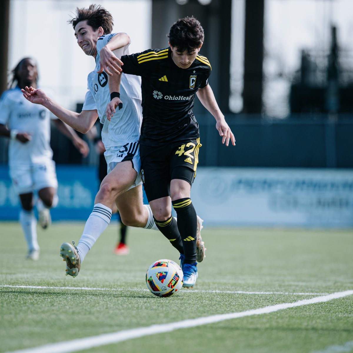 His first, but certainly not his last 👏 Congratulations to @CrewAcademy96’s Joshua Veycheck for making his first start with Crew 2 over the weekend! #Crew96 | #VamosColumbus