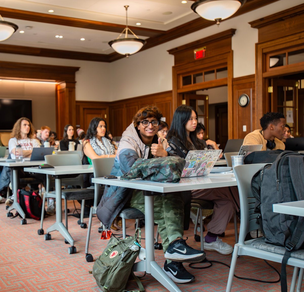 📷 Scenes from 2024 Prep for Tech Students learn what top employers expect from candidates, gain an overview of the industry, and participate in mock interviews with Colgate alumni in tech. Presented by Career Services, Colgate Coders, the Department of Computer Science