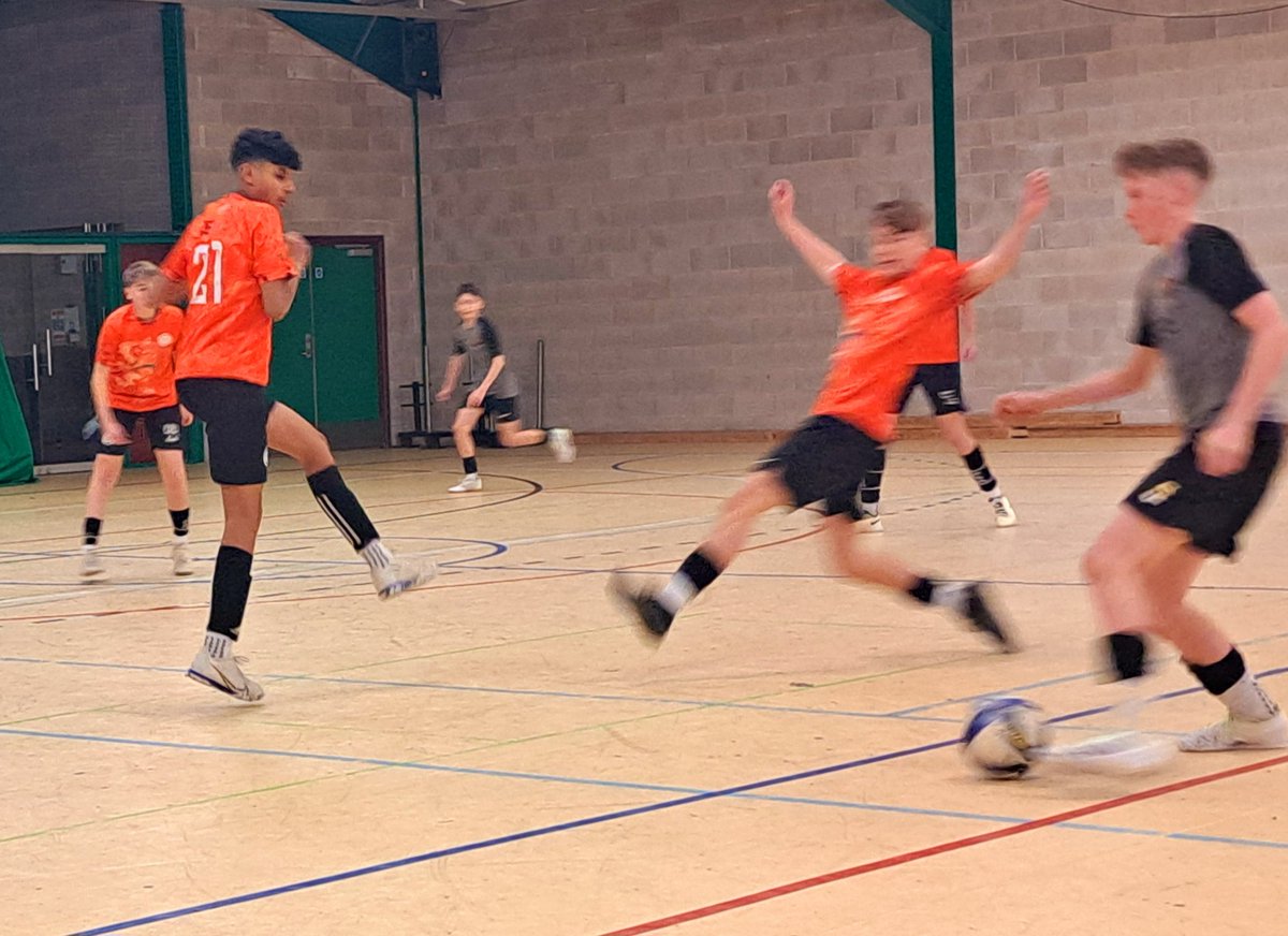 Thanks to <a href="/COPFC2014/">City Of Peterborough Futsal Centre</a> <a href="/AStarFutsal/">A⭐️Futsal Club</a> &amp; PSA for joining the 🦁 <a href="/MoultonCollege/">Moulton College</a> in another 4 team tournament. The standard was impressive with close games throughout. The individual ability on show and game knowledge from teams show there is some good work taking place in the region.