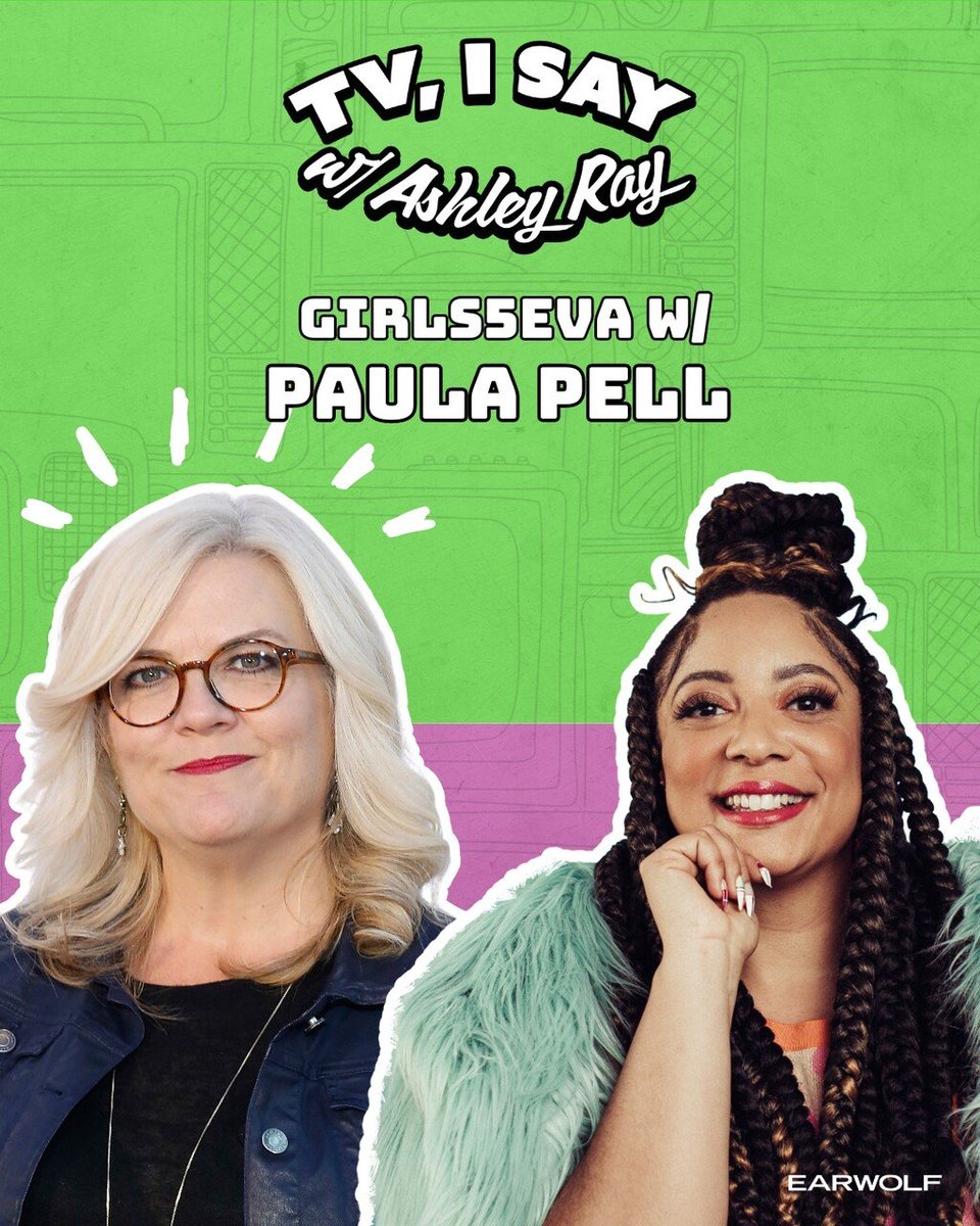 This week on TV, I Say Paula Pell joins Ashley Ray to talk all about Girls5Eva, writing on Saturday Night Live, the origin of Debbie Downer and more! listen.earwolf.com/tvisay