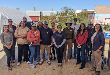 From the field of battle to a field of crops: #Veterans are turning to agriculture with the Veterans Agricultural Education and Apprenticeship Program @UArizonaCALES! Immersive training, internships, and a chance to secure our food future. cales.arizona.edu/news/rooted-se…