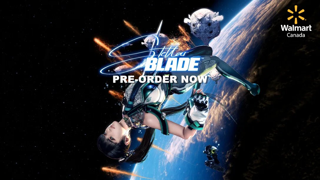 Talk about a Stellar new game... Pre-orders are now open for PlayStation 5's Stellar Blade at Walmart Canada! ➡️ ms.spr.ly/6019cfIuX It arrives on April 26th.