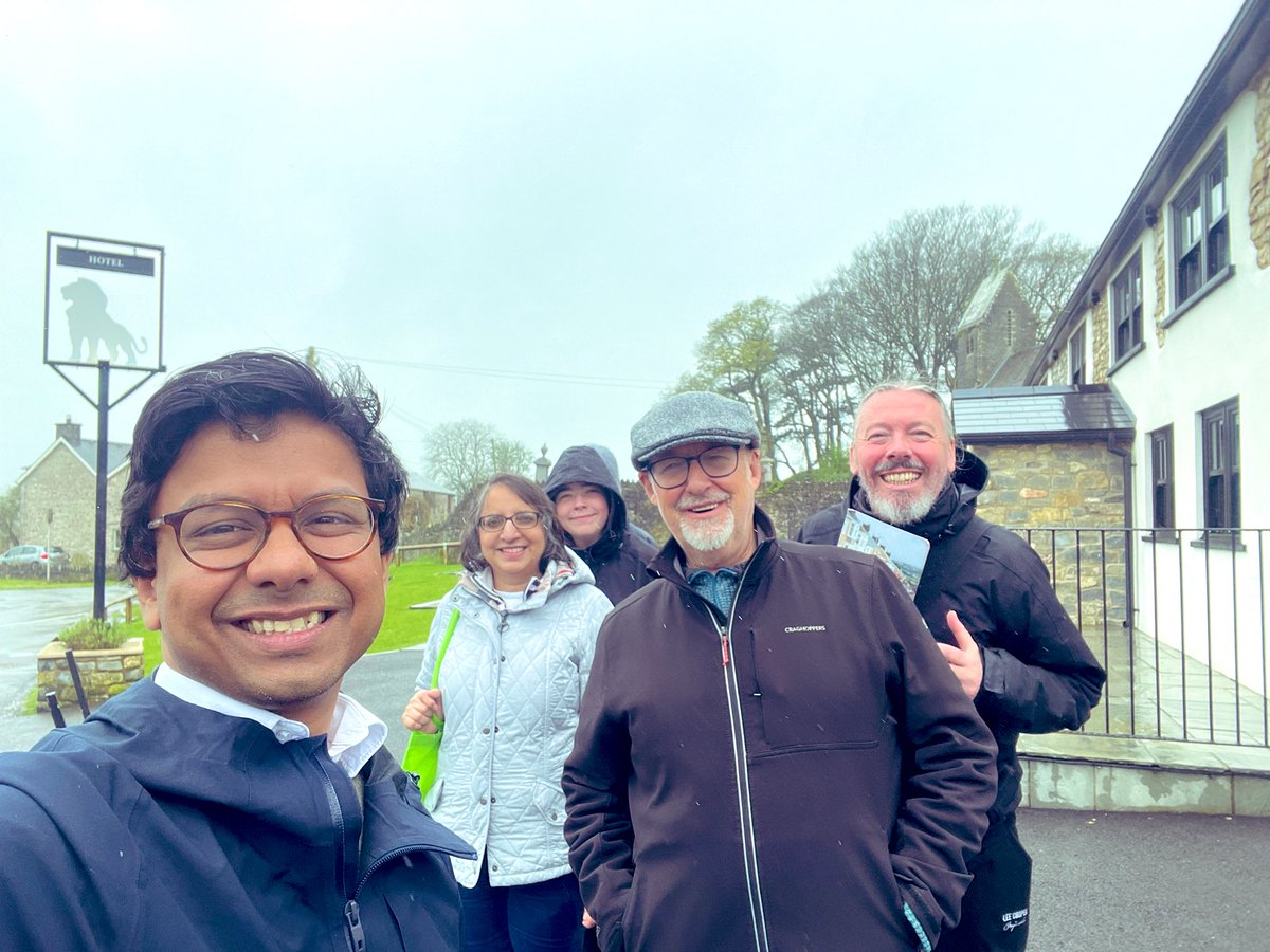 Absolutely drenched, but persisting in reaching Vale voters and listening to their concerns.

Team Vale out all day in Cowbridge and Ystradowen, with a wonderful boost of support from Labour’s PCC candidate, @Emma_Wools!