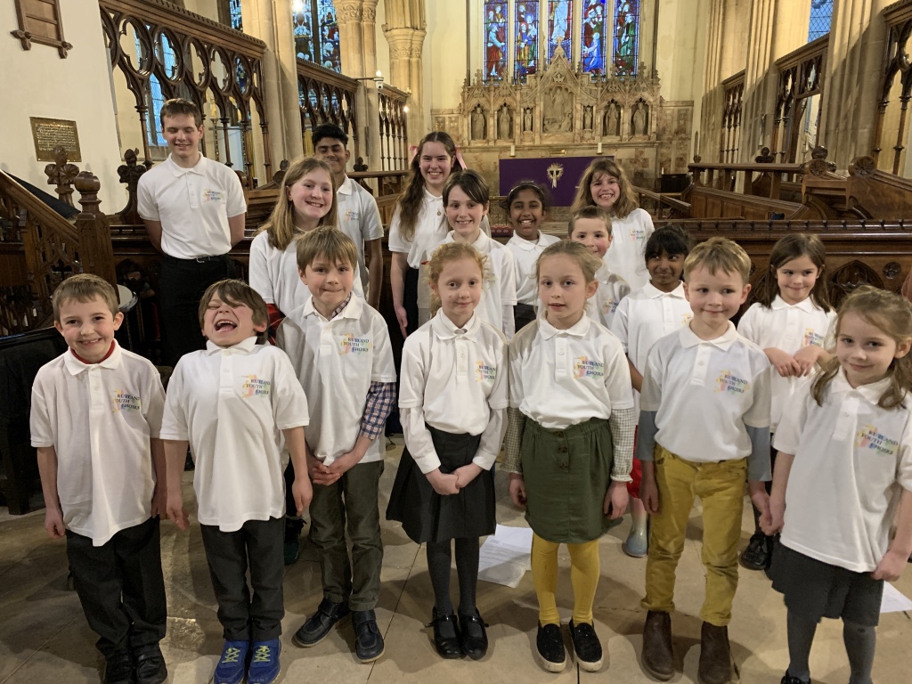 We are so proud of our young singers for their wonderful singing in their end-of-term concerts - and they loved wearing their new polo shirts, thanks to generous sponsorship from @LandsEnd!