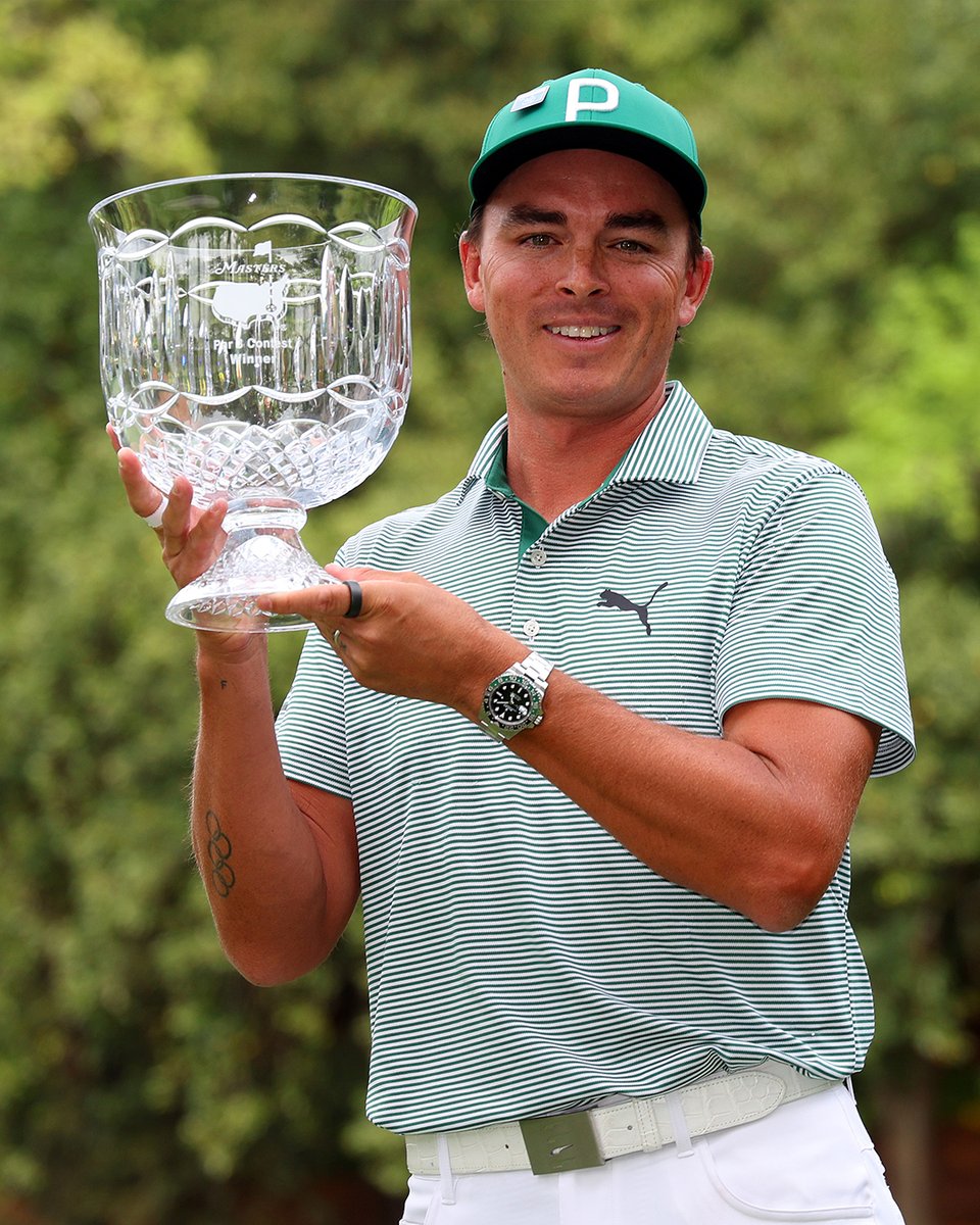 Rickie Fowler wins the 2024 Masters Par-3 Contest. 🏆