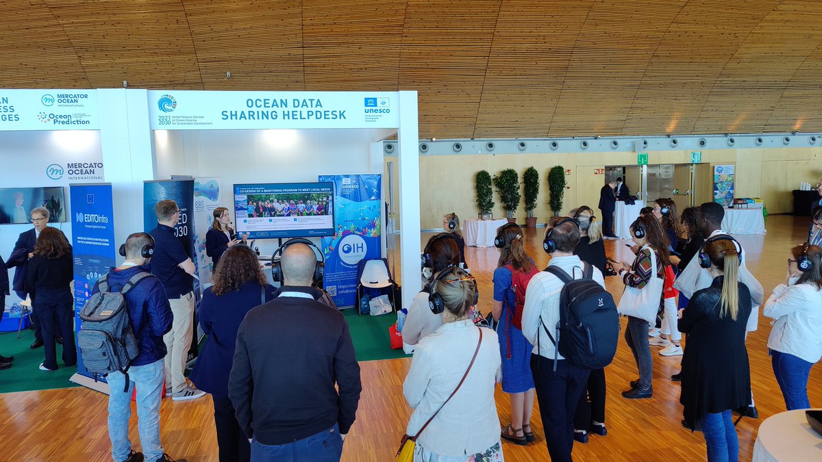 Meet us at the #OceanDecade24 booth Nr 10, every lunch time at 1:15pm. We will talk about our work on #eDNA, #invasivespecies and #MPA: protect 30% of the ocean but where?