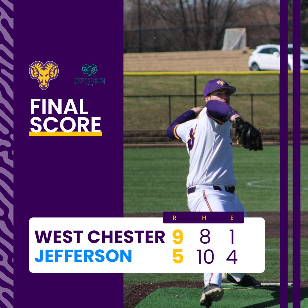 BASE: Bill Giles Champs once again! West Chester earns a 9-5 victory over Jefferson in 10 innings to lift the Bill Giles Championship once again! #ramsup