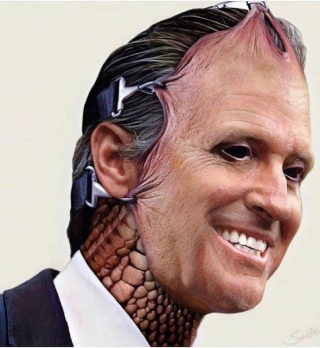 One_Way_Home's tweet photo. @Travis_in_Flint They can clean the city in a matter of days for the APEC Summit, but won’t do the same for local business owners…

And to think some people actually want this reptilian to run for President? https://t.co/mpftJ6DfNc