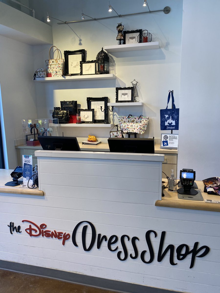 @Disneyland Here are some photos from around the new Disney Dress Shop location. A full photo gallery tour is coming soon. #DowntownDisney #DisneylandResort