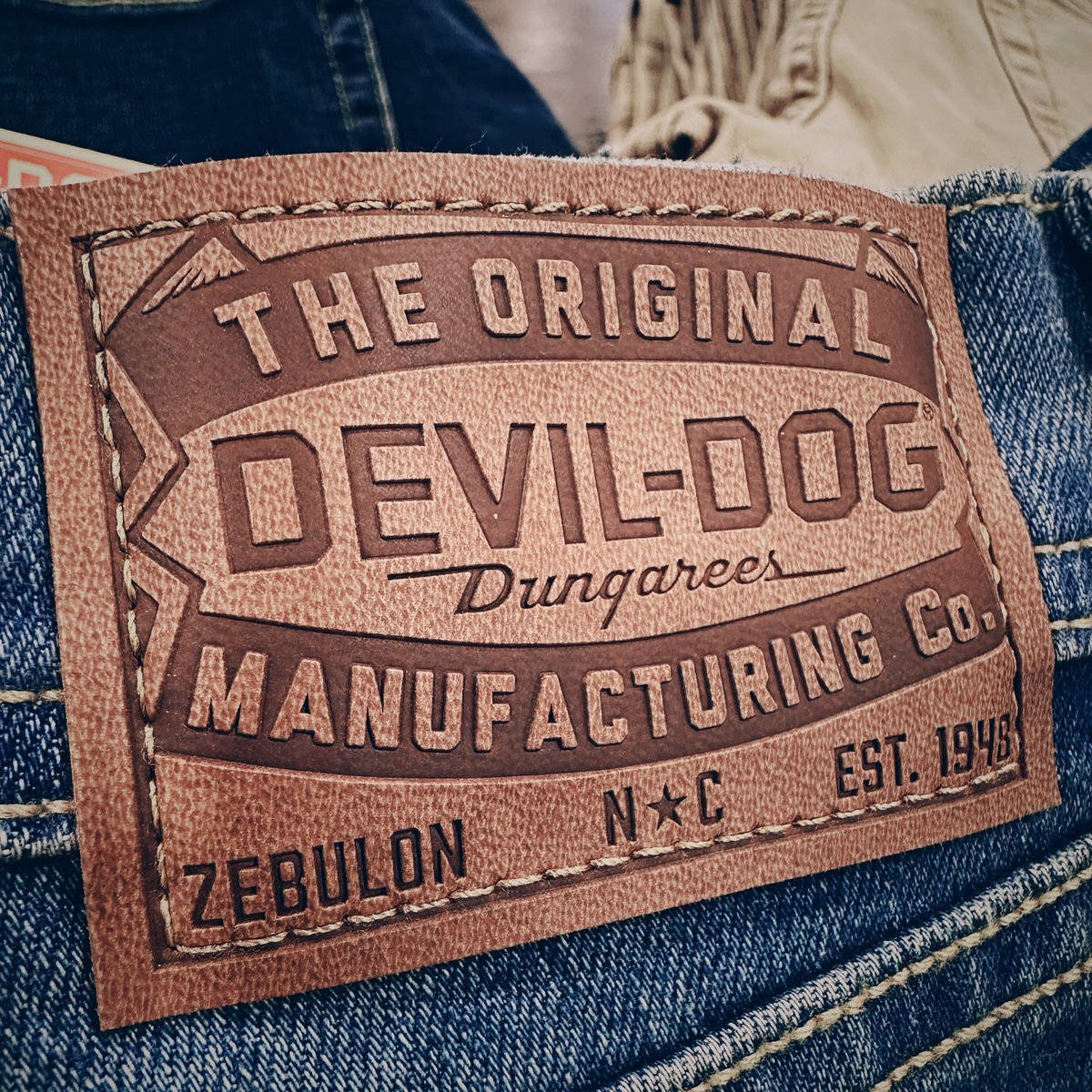 travsoutfitter's tweet photo. Denim doesn't just come in blue. Try on a new pair of @devildogdungarees, now available at Trav's Outfitter.

#travsoutfitter #watertownsd #devildogdungarees #denim https://t.co/zlnEk8oyp6